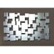 Layered Square Mosaic Wall Mirror